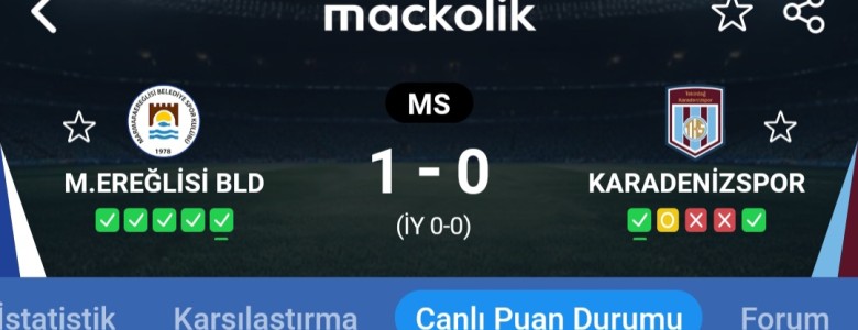 Marmaraereğlisi Belediye Spor, Tekirdağ Süper Amatör Ligde Liderlik Konumuna Ulaştı!   