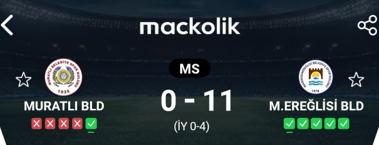 Başkan Onur Bozkurter’in, Kehaneti Gerçekleşiyor! Marmaraereğlisi Belediye Spor’dan, Farklı Tarife!    