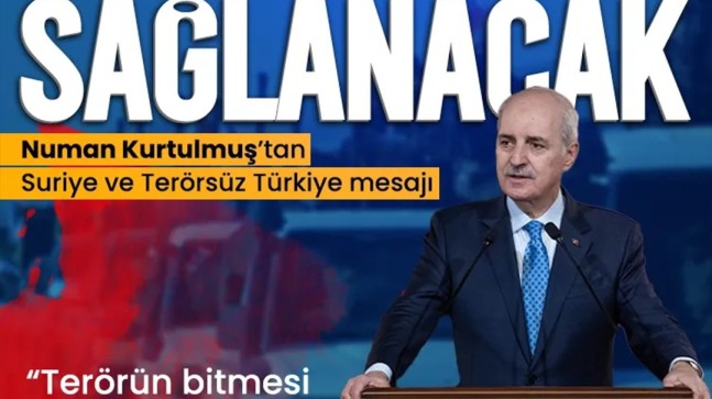 TBMM Başkanı Kurtulmuş: “Suriye’de gelinen noktayı takdirle karşılıyoruz”