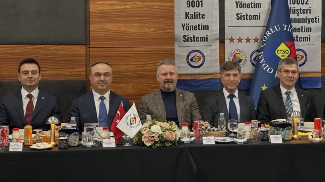 Milletvekili Mestan Özcan Çorlu TSO İftarında İş Dünyasıyla Buluştu: “Güçlü Ekonomi, Güçlü Türkiye”