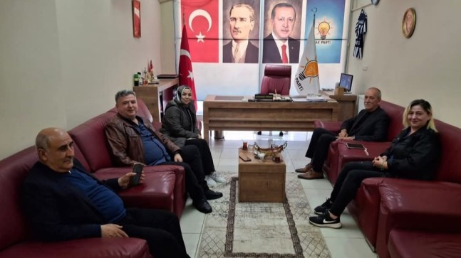 Geçmiş Dönem Marmaraereğlisi Belediye Başkanı Hikmet Ata, Ak Parti Marmaraereğlisi ilçe Teşkilatını Ziyaret Etti!