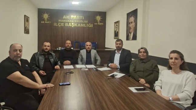 AK Parti Marmaraereğlisi’nde Mayıs Ayı Grup Toplantısı Gerçekleştirildi