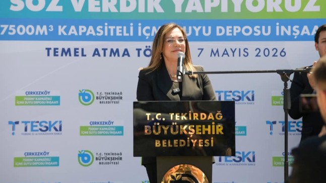 Çerkezköy’ün Su Geleceği Teminat Altında: Dev Yatırımın Temelleri Atıldı