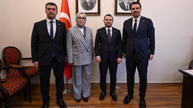 AK Parti Tekirdağ Heyetinden Adalet Bakanı Akın Gürlek’e Ziyaret