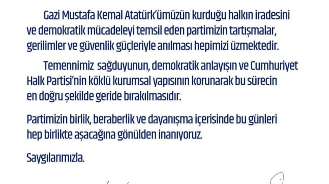 Tekirdağ’da Kılıçdaroğlu’na Yakın Kanattan Ortak Deklarasyon: CHP’li Dört Belediye Başkanından Siyasi Hafıza Uyarısı