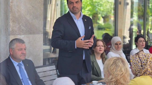 AK PARTİ TEKİRDAĞ MİLLETVEKİLİ GÖKHAN DİKTAŞ, ÇORLU İLÇE TEŞKİLATI İLE BAYRAMLAŞTI