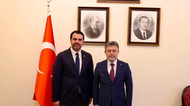Milletvekili Gökhan Diktaş’tan Bakan Yumaklı’ya Ziyaret: Tekirdağ’ın Üreticileri ve İhtiyaçları Masaya Yatırıldı