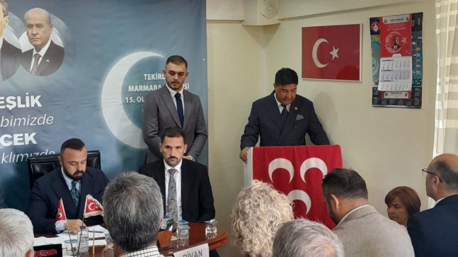 MHP Marmaraereğlisi ilçe Kongresi Büyük Bir Coşkuyla Gerçekleştirildi!