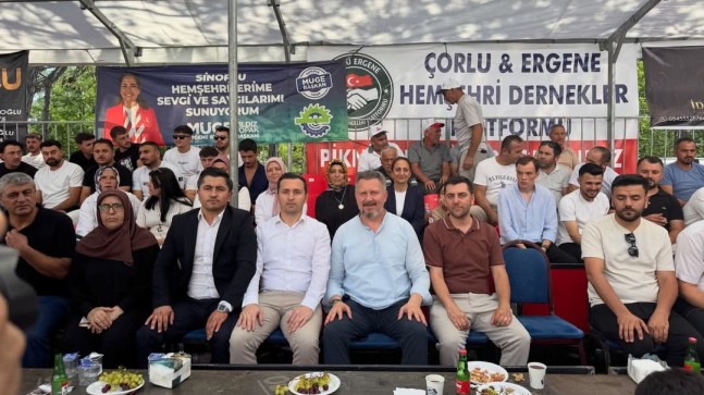Milletvekili Mestan Özcan, Ergene’de Sinopluların Birlik Coşkusuna Ortak Oldu