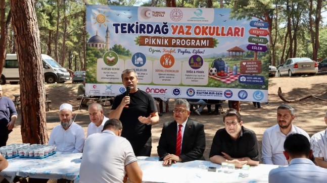 AK Parti Tekirdağ İl Başkanı Ali Gümüş, Yaz Okulları Piknik Programı’nda Öğrenciler ve Ailelerle Bir Araya Geldi