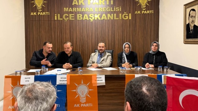 AK Parti Marmaraereğlisi İlçe Danışma Meclisi Toplandı: Mazbata ve Teşekkür Belgeleri Takdim Edildi 📍