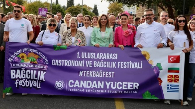TEKİRDAĞ’DA FESTİVAL COŞKUSU: TEKBAĞFEST KAPILARINI AÇTI