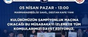 Marmaraereğlisi’nde Tarihi Gün: Taraftar Yasağına Karşı “Sahilde Dev Ekran” Formülü!