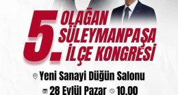 CHP Süleymanpaşa’da Her Şeyin Belli Olacağı Gün Belli Oldu!