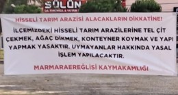 Marmaraereğlisi Kaymakamlığı, Hisseli Arazilerle Alakalı Son Noktayı Koydu!