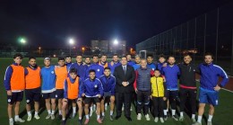 Başkan Onur Bozkurter, Antrenman Sonrası Marmaraereğlisi Belediye Sporla Bir Araya Geldi!