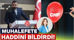 MHP Tekirdağ İl Başkanı Sn. Süleyman Fethi Şirin, CHP’li Tekirdağ Büyükşehir Belediye Başkanı Sn. Candan Yüceer’i, Yerden Yere Vurdu!