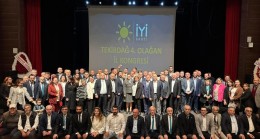 İYİ Parti Tekirdağ 4. Olağan İl Kongresi Sona Erdi!