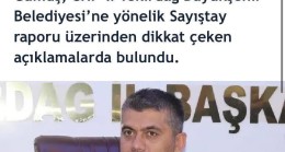 AK Partili Gümüş’ten CHP’li Tekirdağ Büyükşehir’e Sayıştay yanıtı! “11,5 yıllık yönetimin hesabı ortada!”
