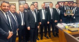 Trakya Beşiktaşlı İş Adamları Derneği’nden, Gökhan Diktaş’a Ziyaret!