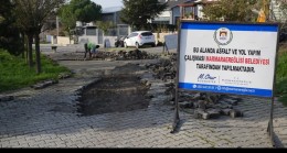 CHP’li Marmaraereğlisi Belediyesi Kilit Taşı Tamiratı Çalışmalarına Devam Ediyor!