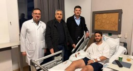 NKÜ’de Yeni Yıl Mesaisi: Rektör Şahin’den Personel Ve Hastalara Moral Ziyareti