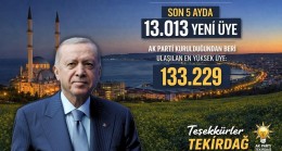 AK Parti Tekirdağ İl Başkanlığı’ndan Hemşehrilerine Teşekkür: “Teşekkürler Tekirdağ!”