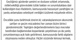 Mestan Özcan’dan Kamuoyuna ‘Özlük Hakları’ Açıklaması: “Sözlerim Bağlamından Koparıldı”