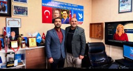 GÖKHAN ÖZÇELİK’E ANLAMLI ZİYARET! DSP VE CHP’DEN SİYASETTE NEZAKET RÜZGARI