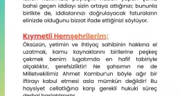 Cüneyt Yüksel’den “Kurabiye Faturası” İddialarına Sert Yanıt: “Bu Bir Haysiyet Cellatlığıdır”