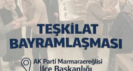 Ak Parti Marmaraereğlisi’nde Bayramlaşma Programı Gerçekleştirilecek! 