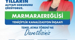 Yeniçiftlik’te Altyapısızlık Hasreti Sona Eriyor! Sözün Özü Candan Dediğini Yapıyor!