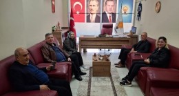 Geçmiş Dönem Marmaraereğlisi Belediye Başkanı Hikmet Ata, Ak Parti Marmaraereğlisi ilçe Teşkilatını Ziyaret Etti!