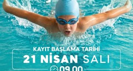 Çerkezköy Atatürk Yarı Olimpik Yüzme Havuzu’nda Mayıs Ayı Kayıtları Başlıyor