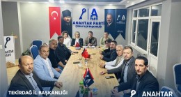 Anahtar Parti Tekirdağ Teşkilatı Çorlu’da Bir Araya Geldi: “Çalışmalarımız Kararlılıkla Sürecek”
