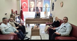 Mustafa Kemal Paşa Mahalle Muhtarı Tayfun Oran’dan AK Parti İlçe Başkanlığına Ziyaret
