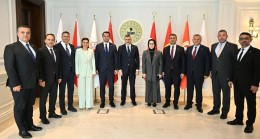 AK Parti Tekirdağ Heyetinden İçişleri Bakanı Mustafa Çiftçi’ye Ziyaret