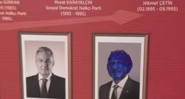 CHP Tekirdağ İl Başkanlığı’nda Kemal Kılıçdaroğlu’nun, Fotoğrafının Yüzü Karalandı! 