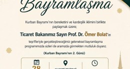 AK Parti Tekirdağ İl Başkanlığı Geleneksel Bayramlaşma Programı Düzenliyor: Ticaret Bakanı Ömer Bolat Tekirdağ’a Geliyor