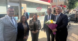 MALKARA’DA AK PARTİ TEŞKİLATI VE TİCARET BAKANI ÖMER BOLAT BAYRAMLAŞMA PROGRAMINDA BİR ARAYA GELDİ