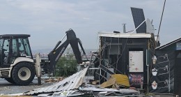 SÜLEYMANPAŞA SAHİLİNDE KAÇAK YAPI OPERASYONU: MEVZUATA AYKIRI YAPILAR TEK TEK YIKILIYOR!