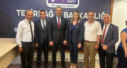 ANAHTAR PARTİ GENEL BAŞKAN YARDIMCISI DR. VAROL TOSUN TEKİRDAĞ’DA ESNAF VE TEŞKİLATLA BULUNDU 
