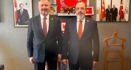 MUSTAFA YEL’DEN MİLLETVEKİLİ MESTAN ÖZCAN’A TBMM’DE ZİYARET