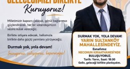 AK Parti Marmaraereğlisi İlçe Başkanlığı’ndan Sultanköy’de Vatandaş Buluşması