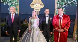 Kemal Kılıçdaroğlu, Tuğçe Bekmez ve Sinan Ok Çiftinin Nikâh Şahidi Oldu
