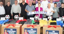 ERGENE’DE AMATÖR SPORA MALZEME DESTEĞİ ⚽️🎽