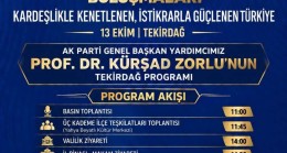 AK Parti’den Tekirdağ’da Geniş Kapsamlı “Türkiye Yüzyılı Buluşmaları” Çıkarması