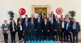Malkara TSO Heyetinden Milletvekili Gökhan Diktaş’a TBMM’de Ziyaret
