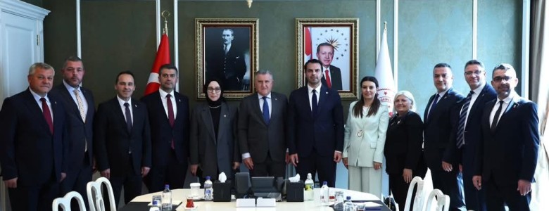 Tekirdağ Heyetinden Gençlik ve Spor Bakanı’na Ziyaret