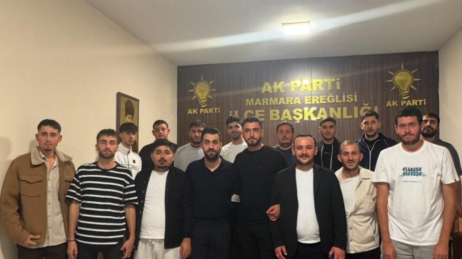 Marmaraereğlisi’nde, Ak Parti Gençlik Kolları Rakipsiz!